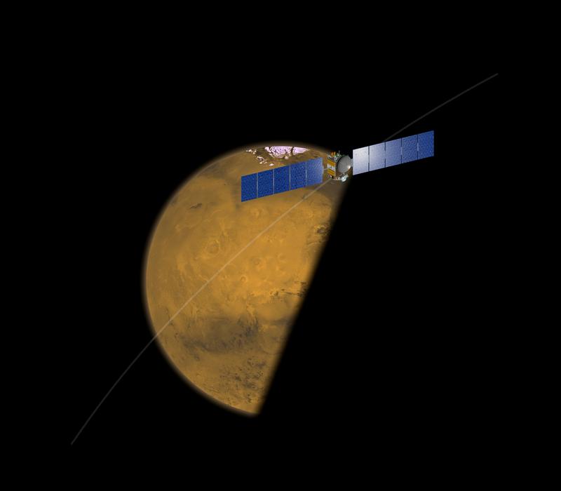 Am Mittwoch, 18. Februar, fliegt die NASA-Raumsonde DAWN am Mars vorbei. 	       