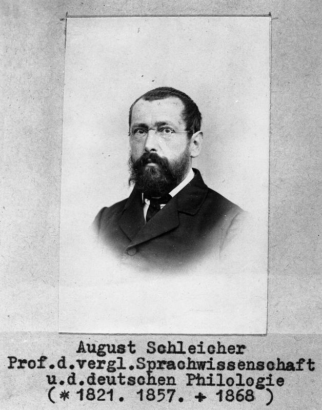 Eine Ausstellung zu August Schleicher wird während der Jenaer Tagung zu sehen sein.