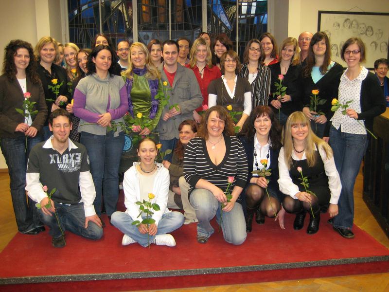 Absolventen des Fachbereiches Sozialwesen, FH Koblenz, Feb. 2009