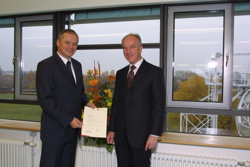 Bernhard Schreier (links) mit Uwe Schlegel
