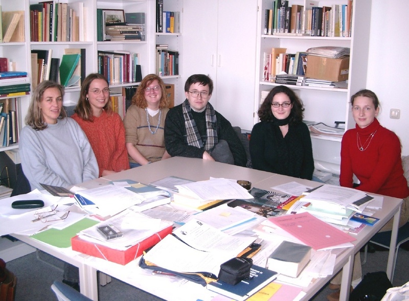 Auf dem Bild von links nach rechts: Dr. Eva Rothmaler, Clarissa Dittemer, Ines Wießner, Jirí Rehácek, Veronika Seidlová und Mirka Holubová.