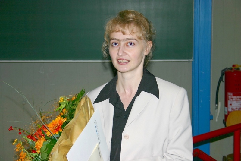 Die Preisträgerin Dr. Tatjana Stykel