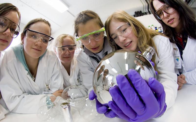 Girls'Day am INM - Mit Nanotechnologie in die Zukunft