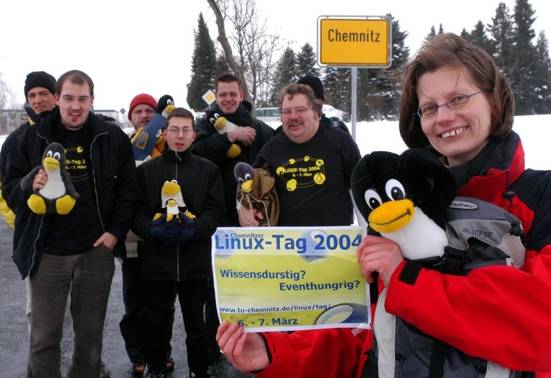 Sie sind wissensdurstig und eventhungrig? Dann auf nach Chemnitz zum Linux-Tag 2004! Am 6. und 7. März pilgern die Fans des freien Betriebssystems wieder in die Sachsen-Metropole. Foto: TU Chemnitz/Uwe Meinhold