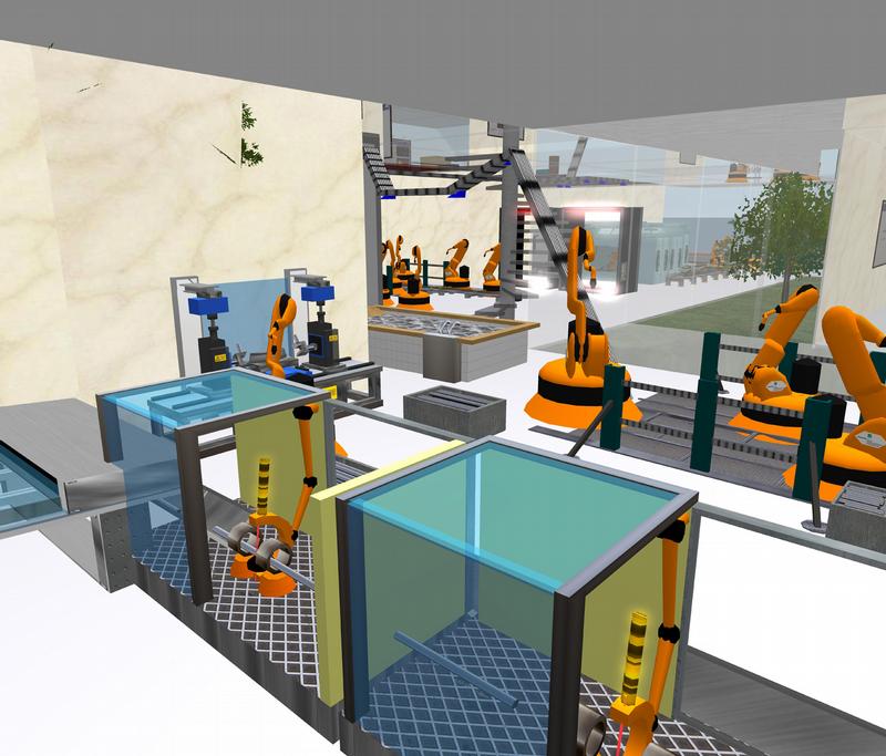 In einer neuen Fabrik auf der Internetplattform "Second Life" kann man sein Fahrzeug selbst produzieren. 