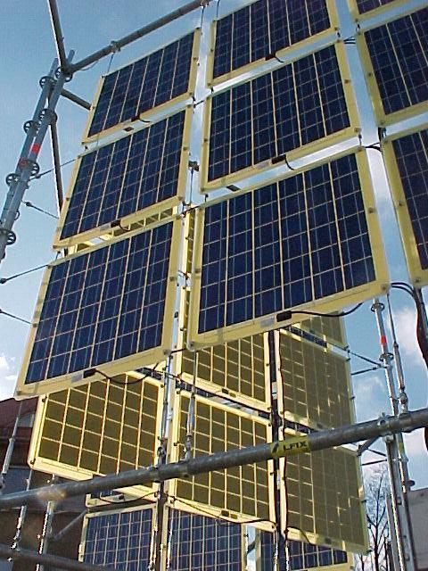 Photovoltaikanlage des café solaire
