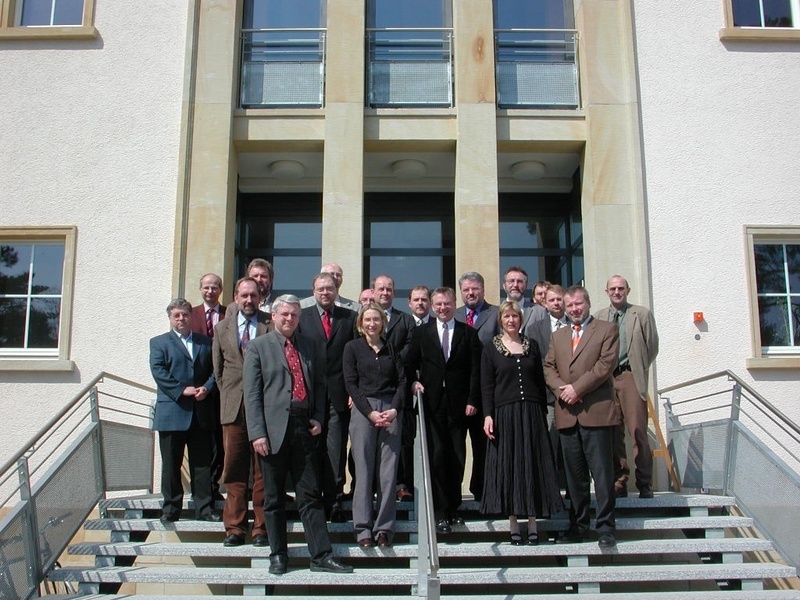 Die Teilnehmer des Dekanetreffens an der FH Lausitz in Cottbus